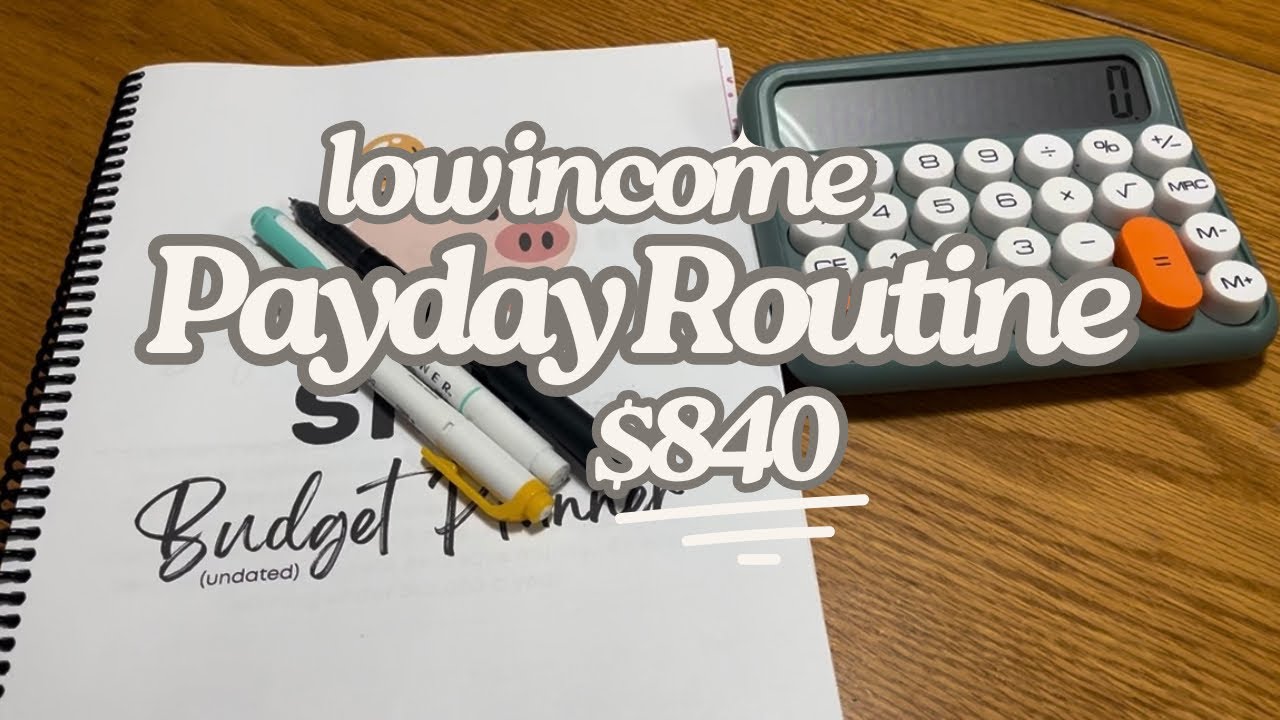 LOW INCOME | PAYDAY ROUTINE | $840 Biweekly | SINGLE MOM BUDGET