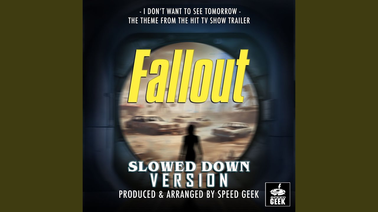 I Don't Want To See Tomorrow (From 