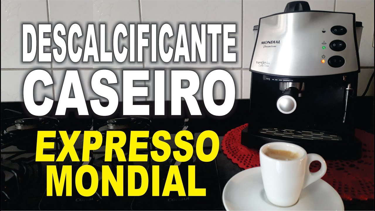 Descalcificante CASEIRO Cafeteira Expresso Mondial Coffee Cream