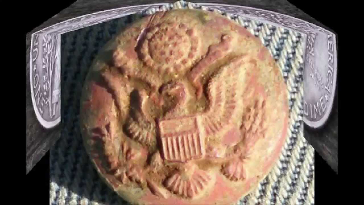 GREAT SEAL BUTTON, SILVER, CTX FINDS AND L.F.O.D. MAIL