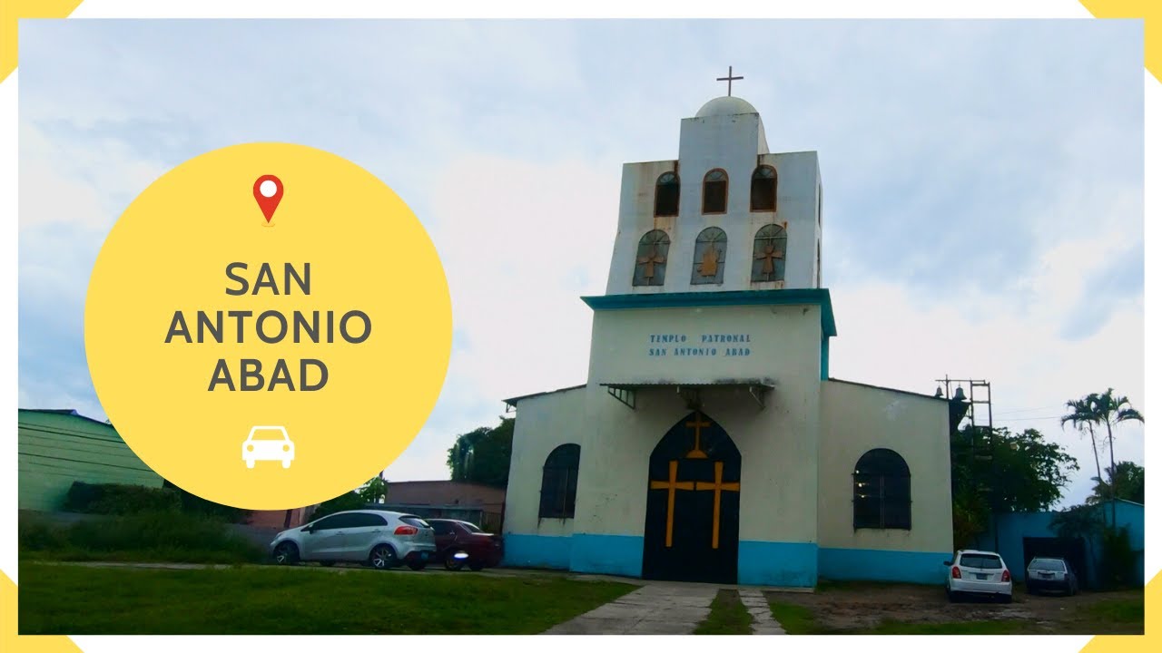 La CALLE A SAN ANTONIO ABAD es una de las mas antiguas de SAN SALVADOR - EL SALVADOR 2022