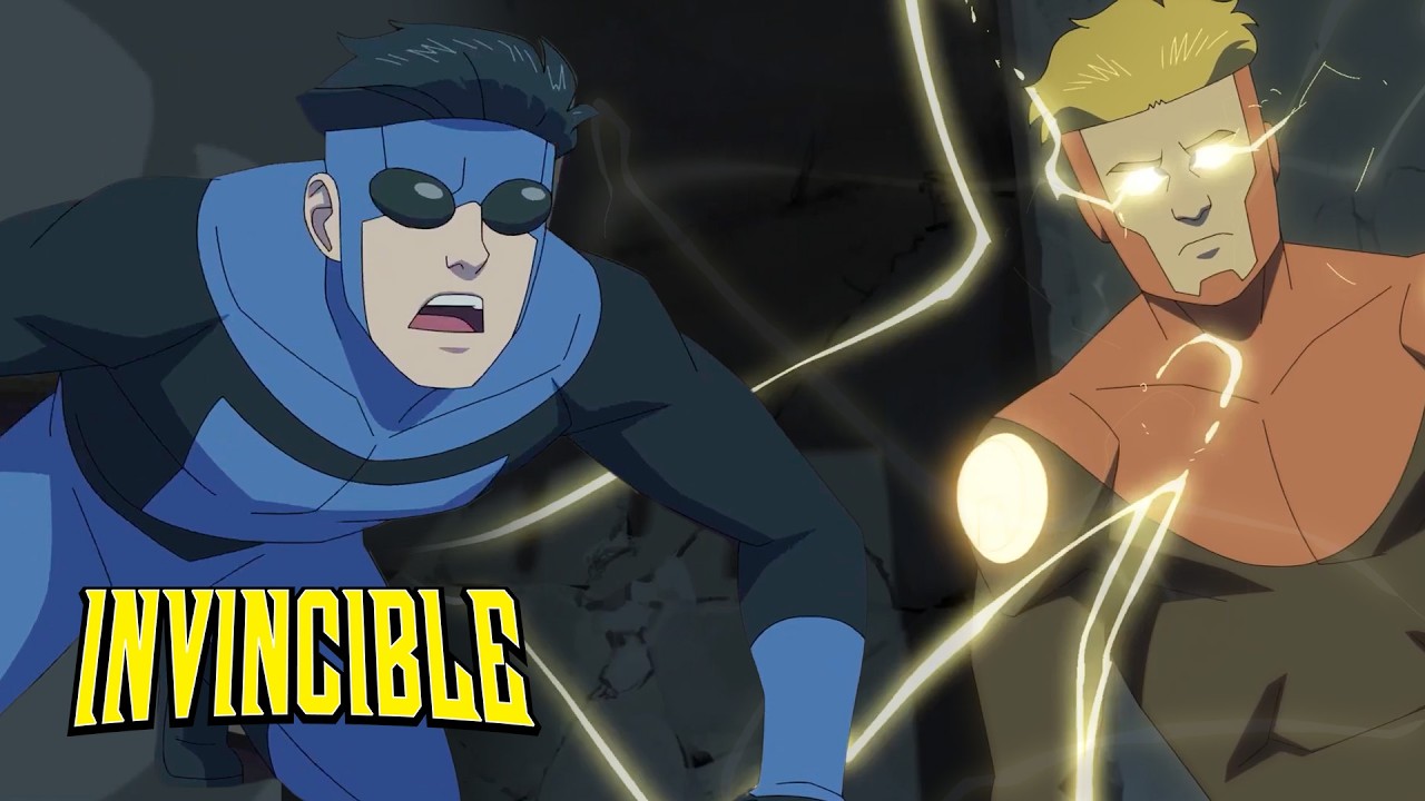 Invincible Fights Off Powerplex | Invincible Season 3