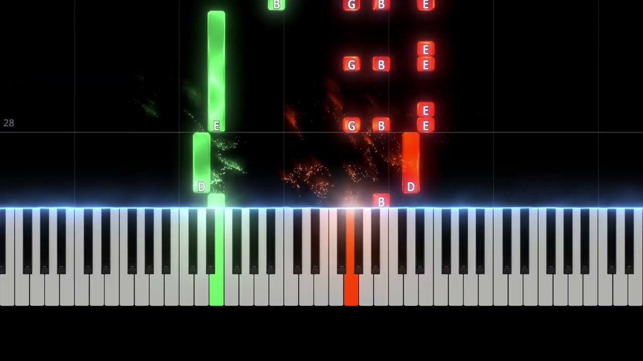 Inverted - Stranger Things - Rob Simonsen [PIANO TUTORIAL]
