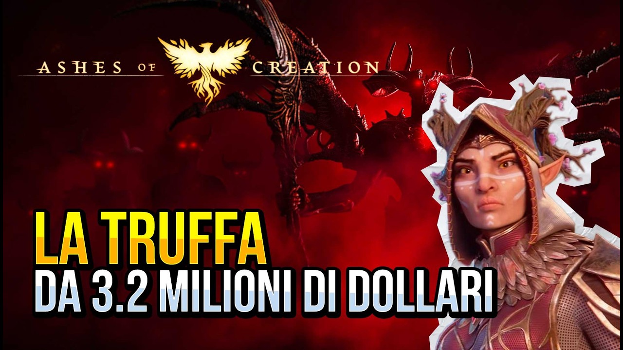 ASHES of CREATION la TRUFFA da 3.2 MILIONI di DOLLARI 🚨