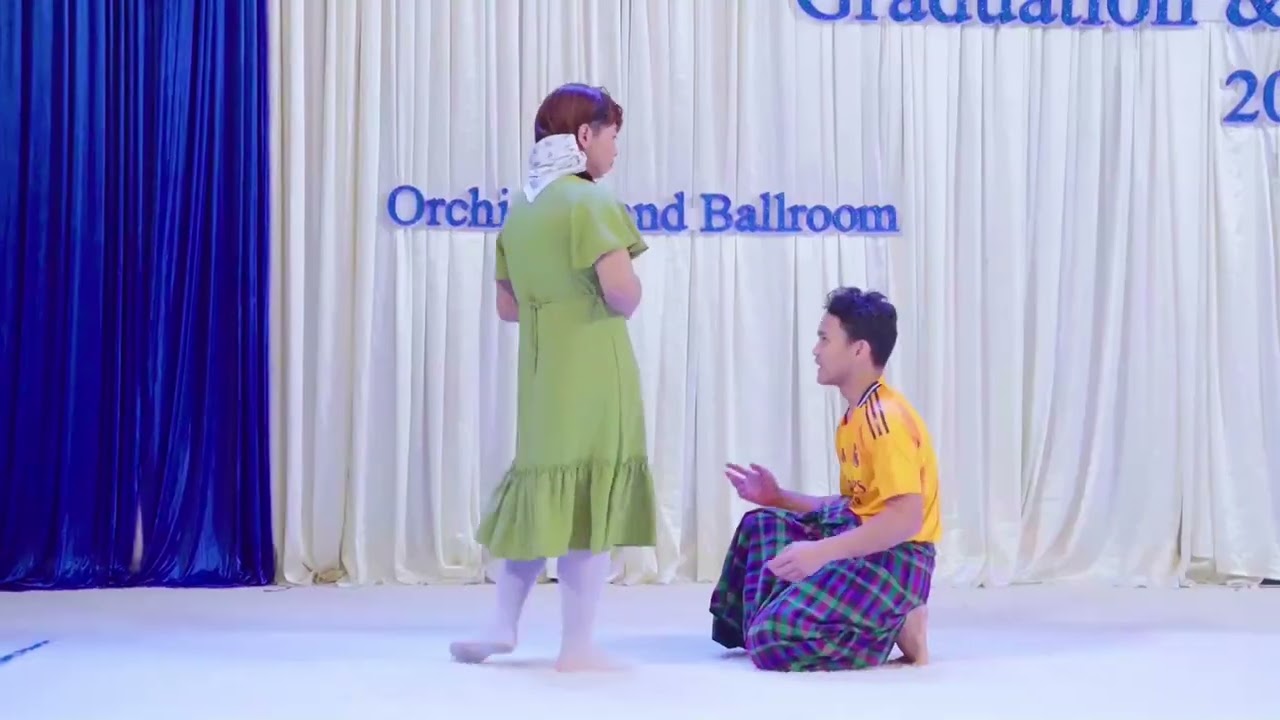 ELC Private School MDY Grade 9မှ ကျောင်းသားလေးများရဲ့ တေးသရုပ်ဖော် ဖျော်ဖြေတင်ဆက်မှု