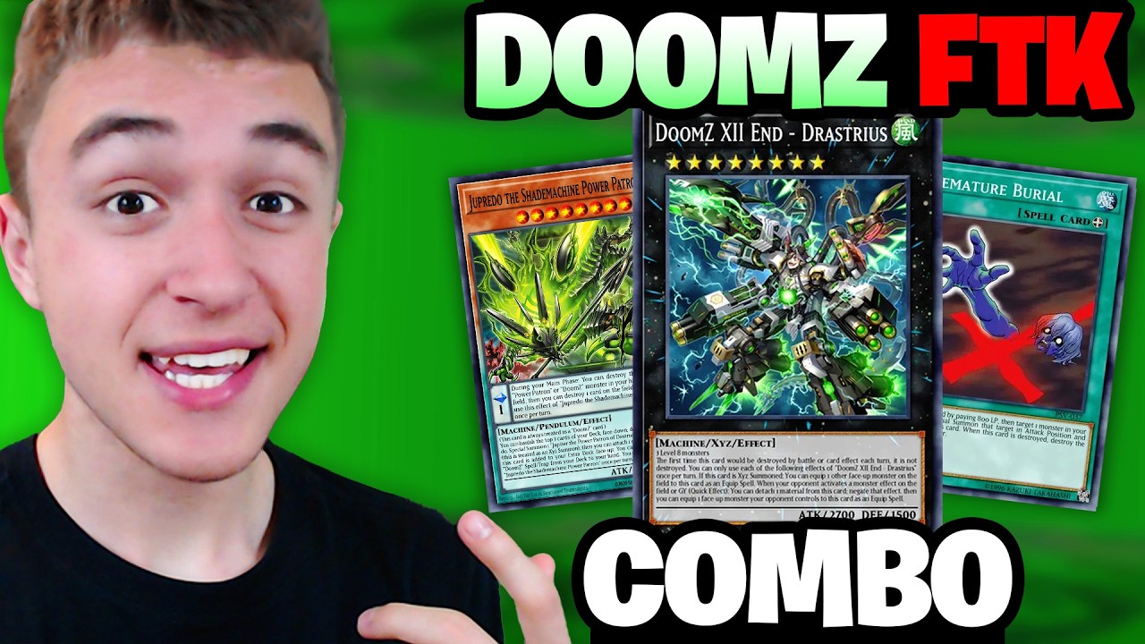 UNBEATABLE DoomZ FTK Combo + Deck Profile - New Banlist Yu-Gi-Oh!