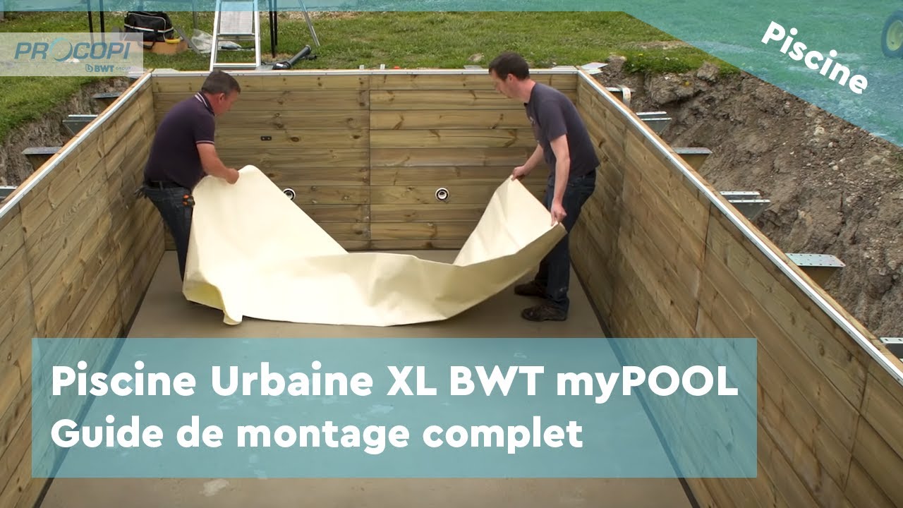 Piscine Urbaine XL BWT myPOOL - Tutoriel de montage complet | Procopi (BWT Group)