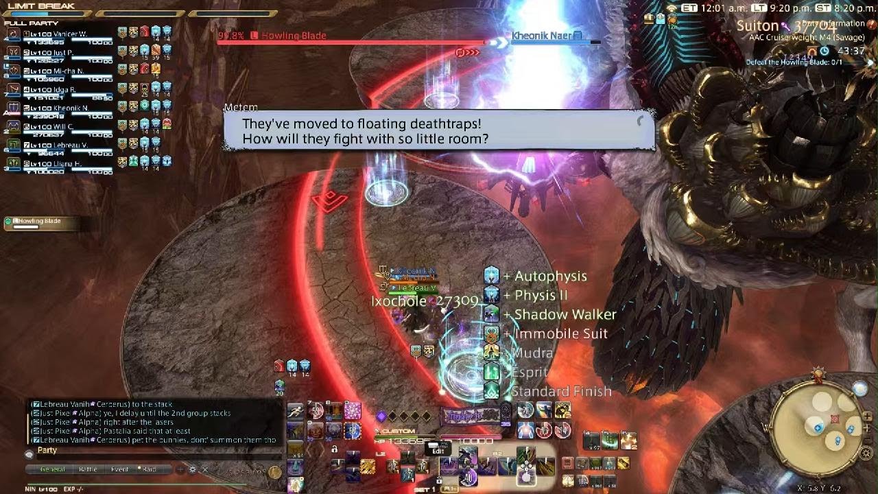 FFXIV MiCha tether fail