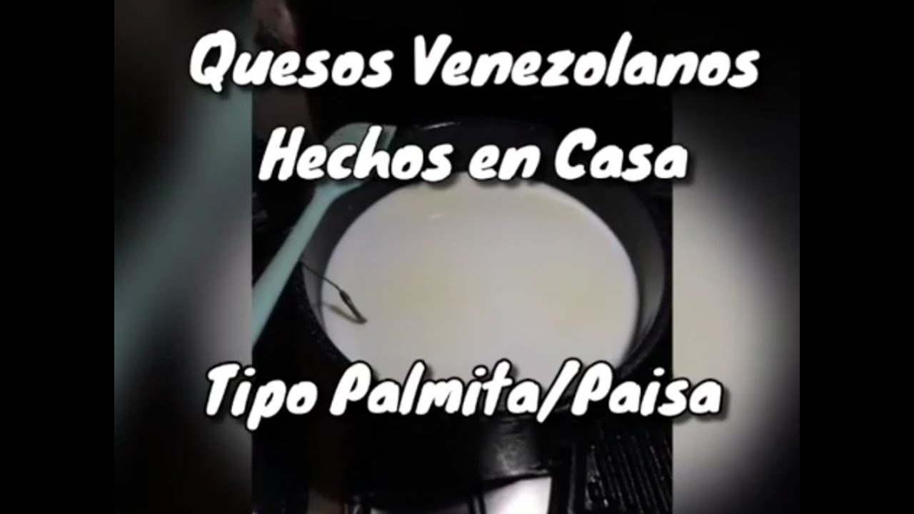 Queso Venezolano: Palmita/Paisa
