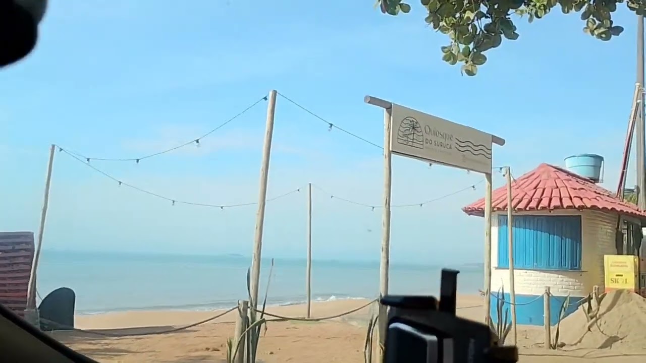 Linda praia areia preta maravilhosa ♥️
