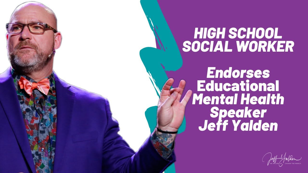 High School Social Worker Talks about Mental Health Speaker Jeff Yalden