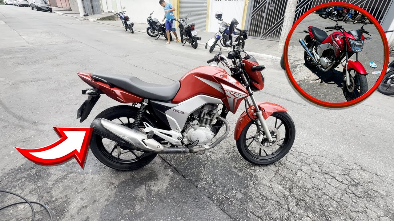 TITAN 2015 MUITO NOVA  COM ESCAPE DESMIOLADO
