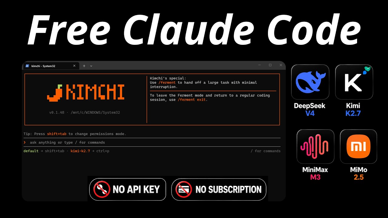 I Found a FREE Open Source AI Coding Agent | Claude Code Alternative
