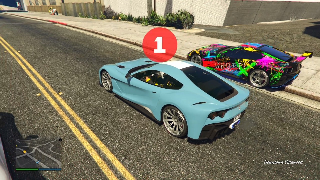Hard Wallride Race   GTA Online 1