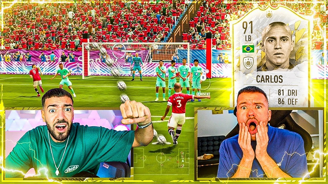 FIFA 22: ROBERTO CARLOS PRIME ICON FREISTOß DISCARD BATTLE ☠️☠️ Proownez vs Wakez 🔥🔥