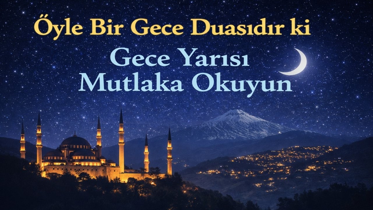 Yatmadan Önce Gece Duası 🌙 Müthiş, Huzur Veren ve Koruyucu Dua 🤲