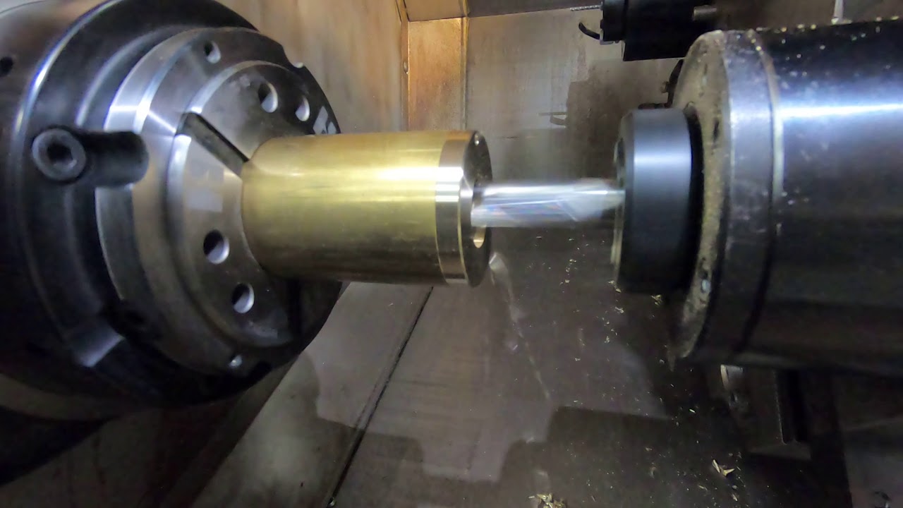 Haas SL-20 Live Tooling CNC Lathe Machining 20 Years Medal