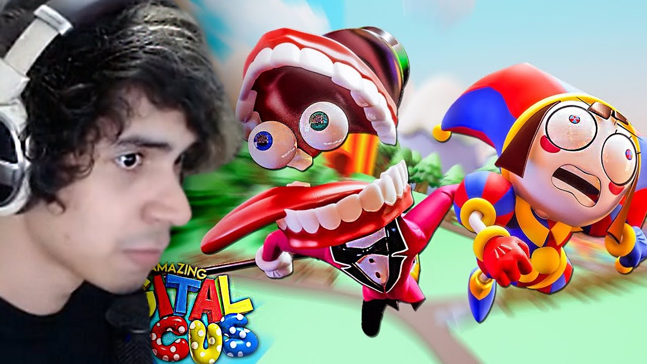 Pedrodbr Reagindo ao MARAVILHOSO MUNDO DIGITAL (THE AMAZING DIGITAL CIRCUS: PILOT do GLITCH)