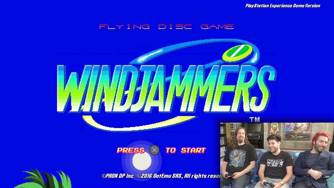Let's Play WINDJAMMERS: Arcade Classic coming to PS4 / PS VITA