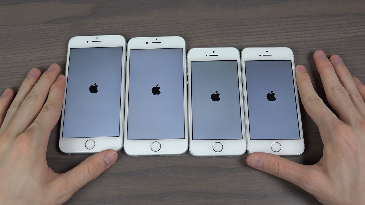 iPhone SE vs. iPhone 6S vs. iPhone 6 vs. iPhone 5S - Which Is Faster?!