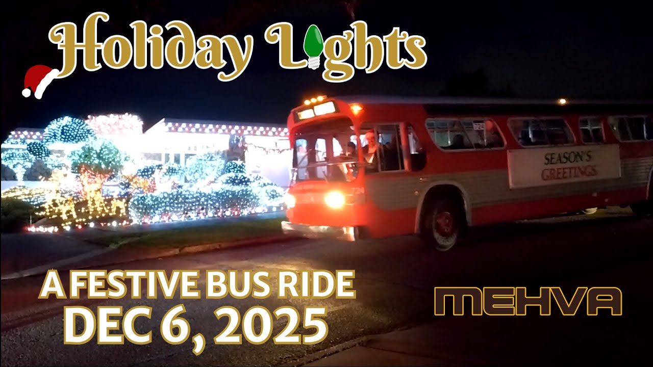 Holiday Lights 2025 - Seattle's Most Festive Bus Ride!