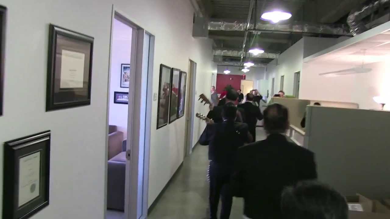 Mariachi Band Plays for Pilgrim Studios Holiday Celebration