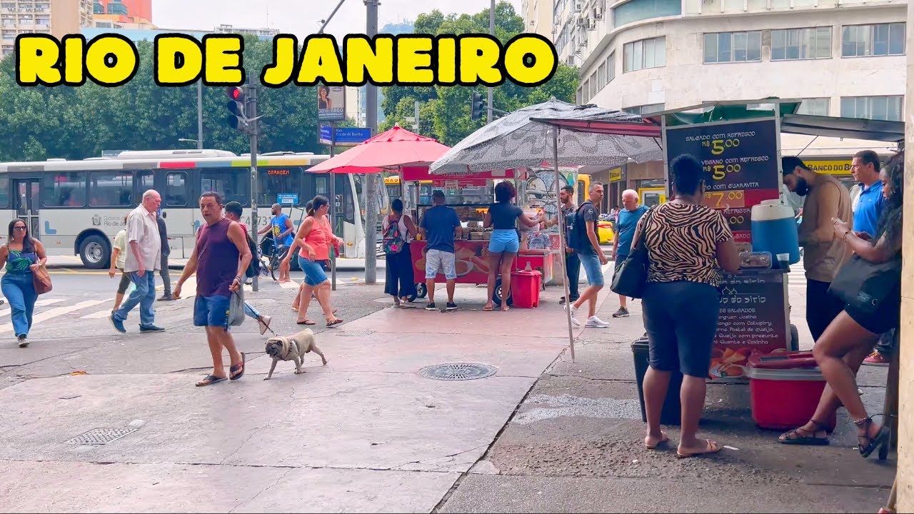 Rio de Janeiro 🇧🇷 Walking in Tijuca District | Brazil 2024