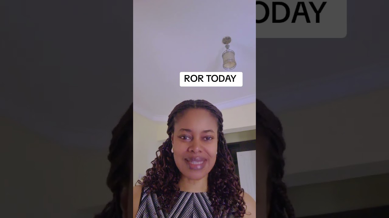 THE GOSPEL IS REAL - ROR - 15TH JANUARY 