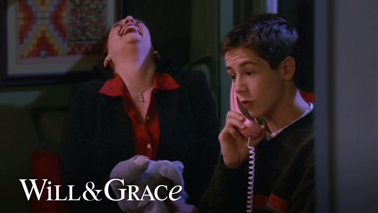 Karen actually bonding with children for 20 minutes | Will & Grace