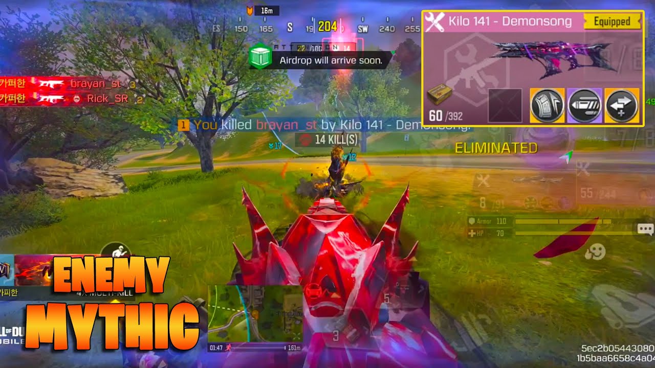 I WIPED ENEMY WITH THEIR OWN MYTHIC KILO 141!!🔥 | Blackout Solo Vs Squads Gameplay