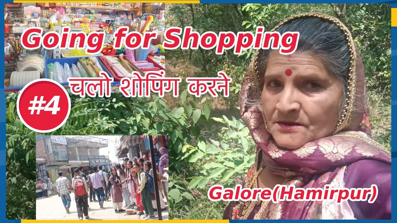 Shopping Time | Himachali Vlog | @HimachaliNeelam #neelamhimachali