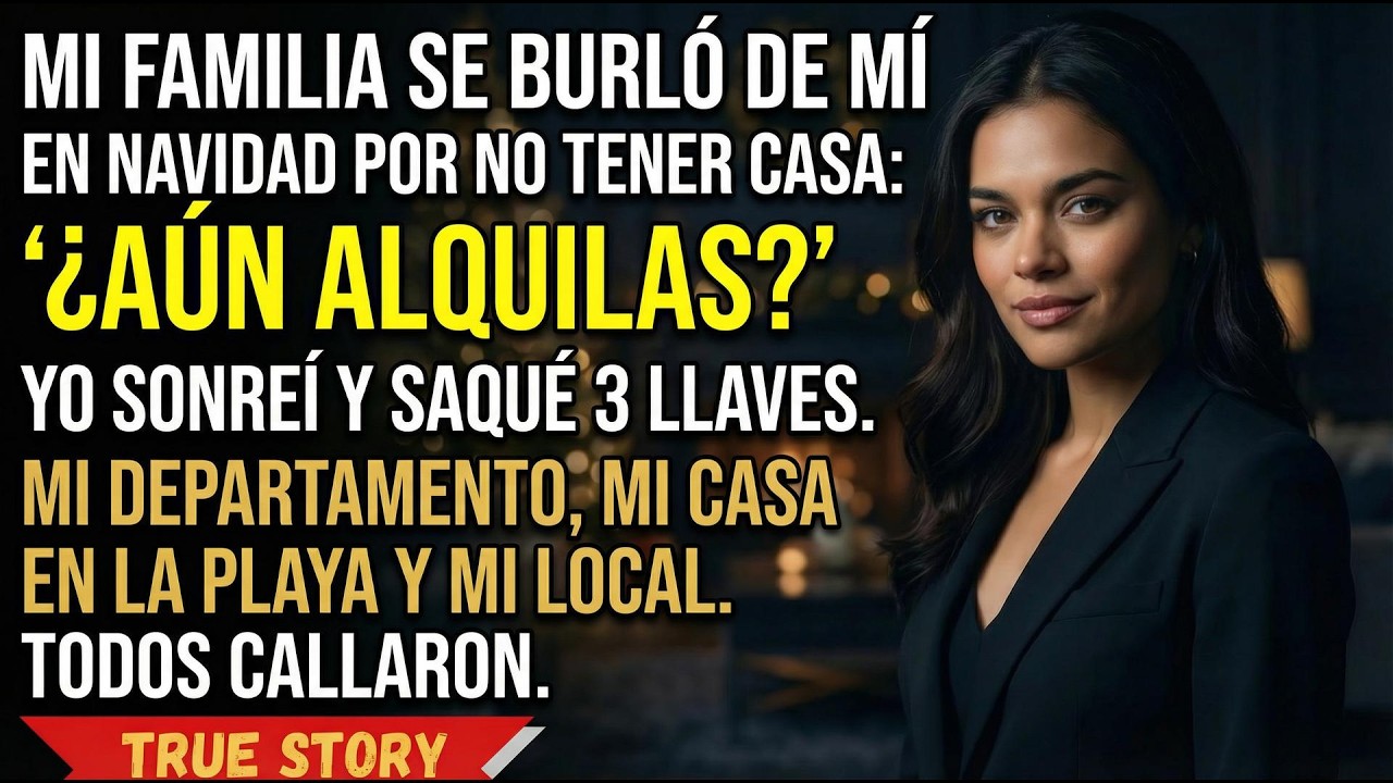 Mi familia se burló de mí en Navidad—No sabían que yo era dueña de 3 propiedades