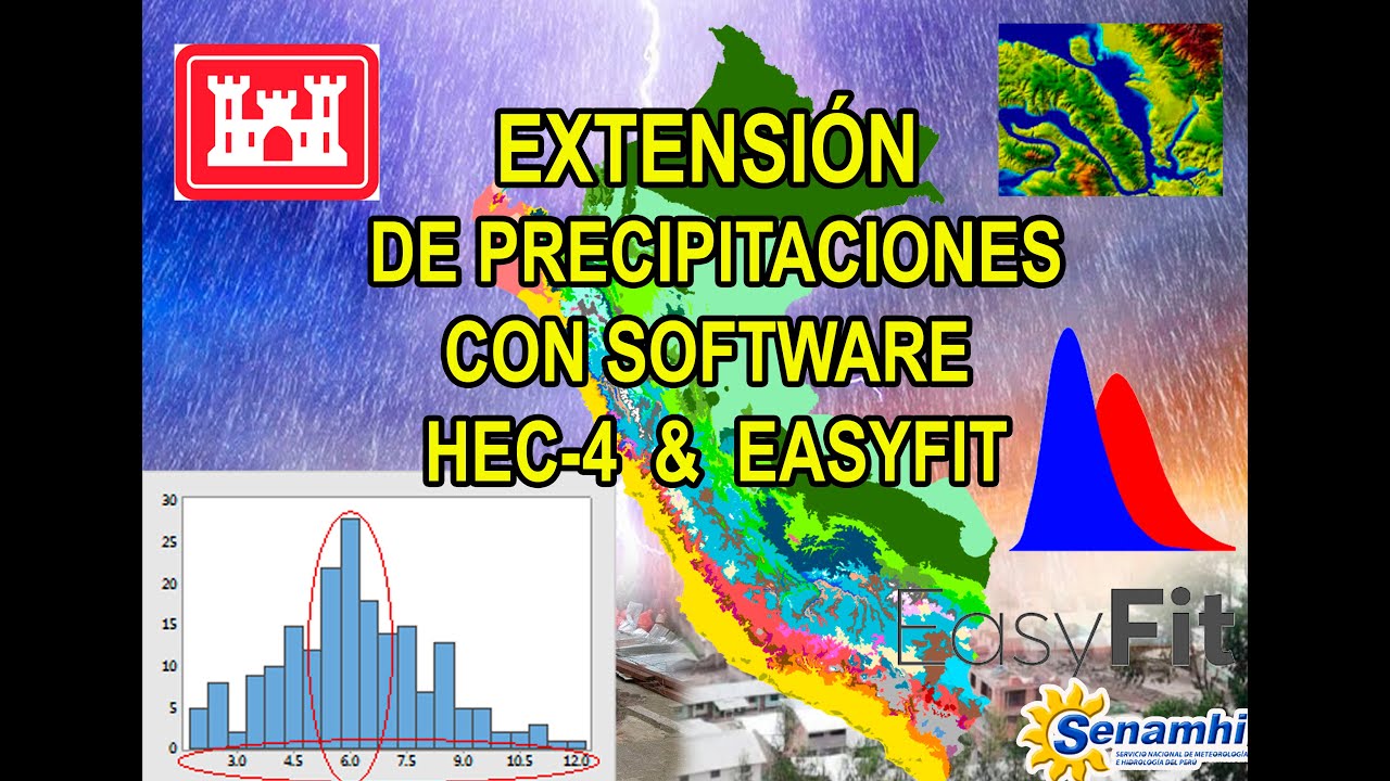 EXTENSIÓN DE PRECIPITACIONES CON HEC4 Y EASYFIT