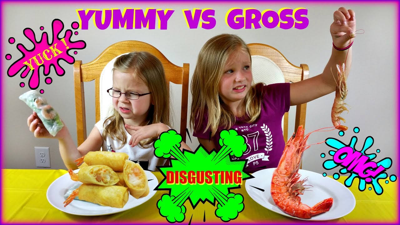 YUMMY vs GROSS FOOD CHALLENGE - Magic Box Toys Collector