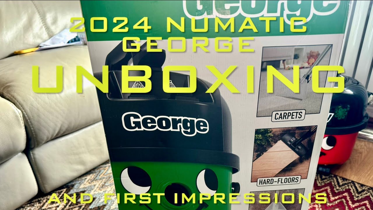 2024 Numatic George Unboxing and First Impressions (Easter 2024)