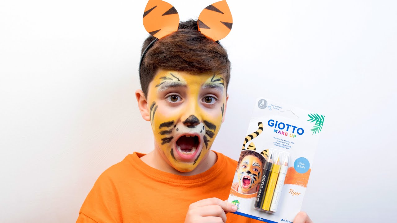 Maquillaje de Tigre para carnaval