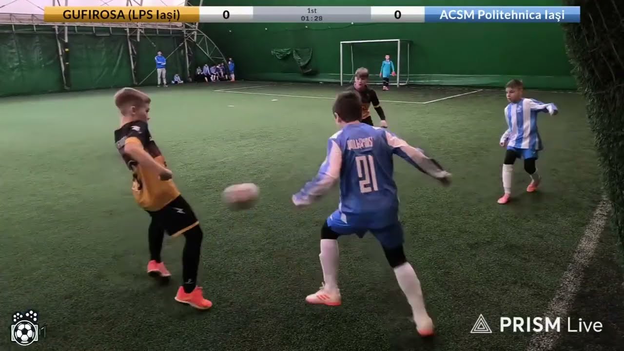 🔴 LIVE | GUFIROSA (LPS Iași) vs ACSM Poli Iaşi | 🏆 Interliga de iarna U11 | Junior Football Romania