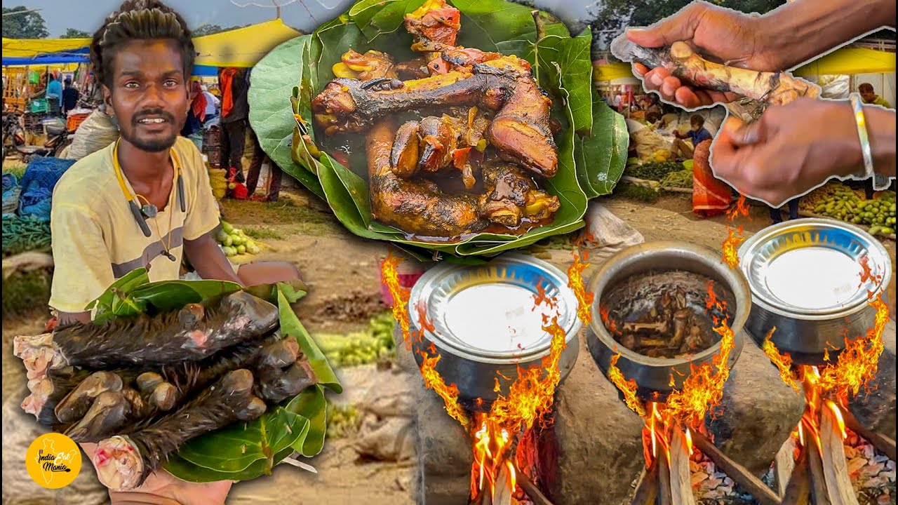 Adivasi Style Khasi Mutton Gori Recipe In Jharkhand l Ranchi Street Food