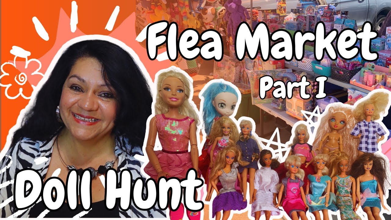 HUGE Barbie Haul at Flea Market, Part I: 🎀 | Doll Hunt & Shopping: Rare Finds & Hidden Gems! 💖✨