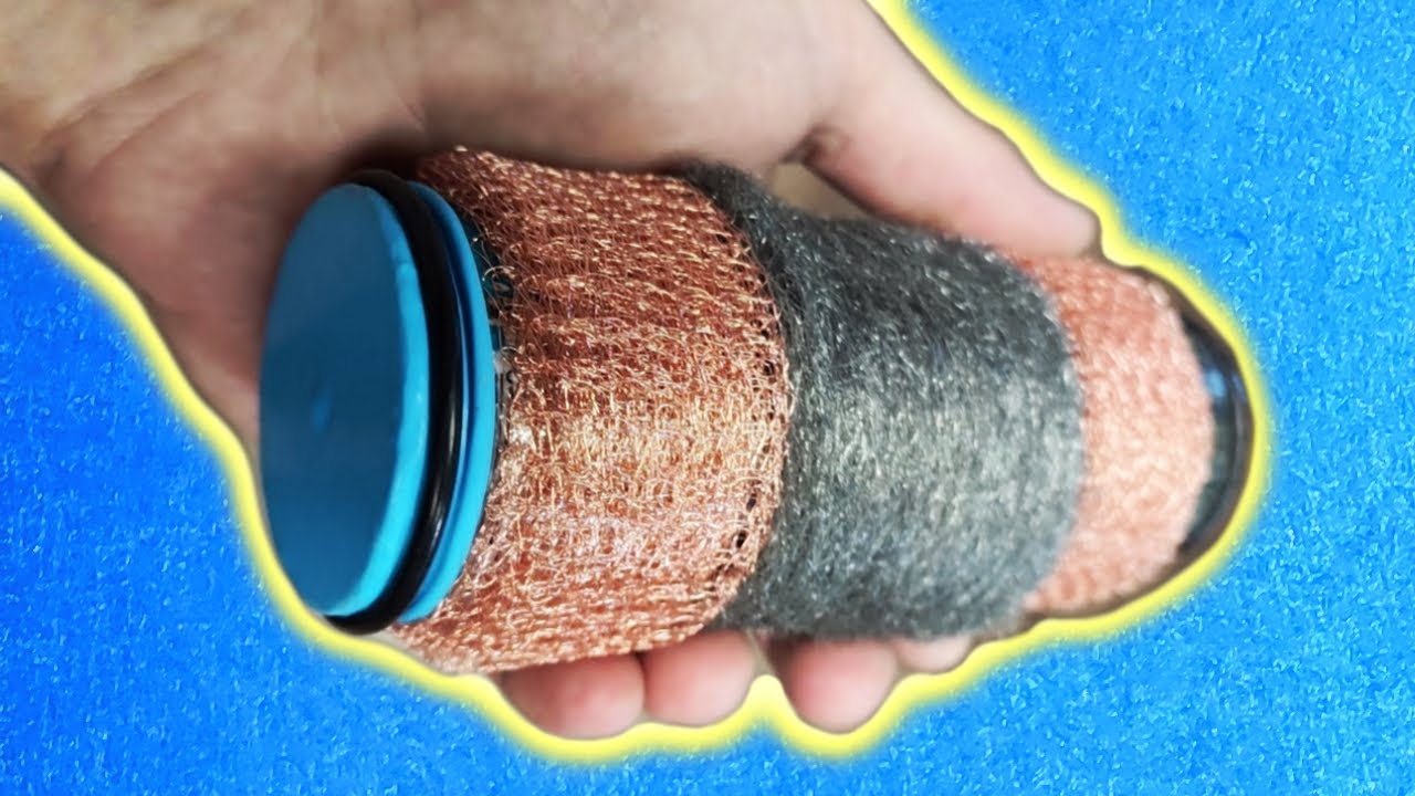 Thermoacoustic Stirling Engine - inside view how I made it