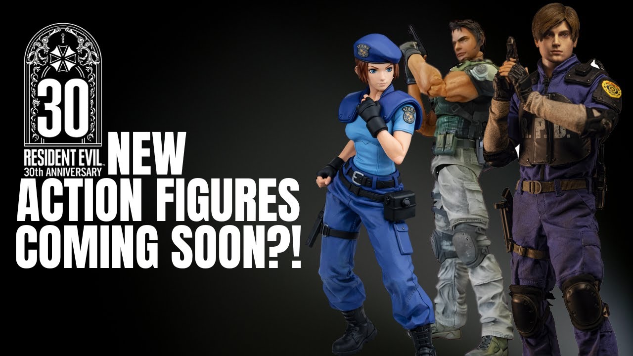 NEW RESIDENT EVIL ACTION FIGURES REVEALED THIS YEAR FOR 30TH ANNIVERSARY?!