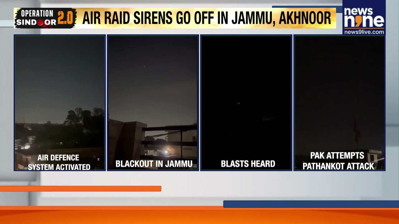 Operation Sindoor 2.0: After J&K, Pakistan Drones Hit Rajasthan | Blackout | India | Missile Attack