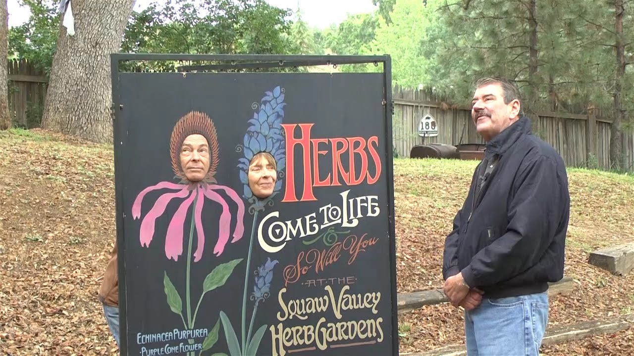 Squaw Valley Herb garden