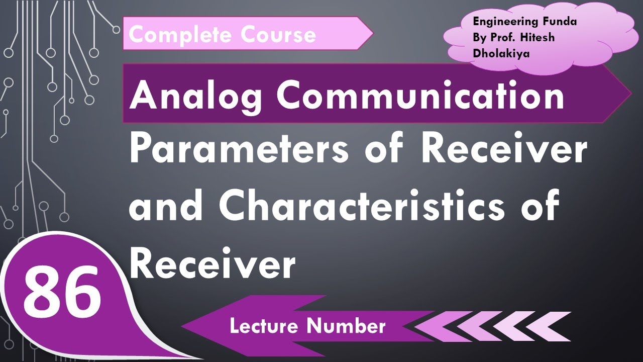 Characteristics of Receiver & Parameters of Receiver (Selectivity, Sensitivity & Fidelity) Explained