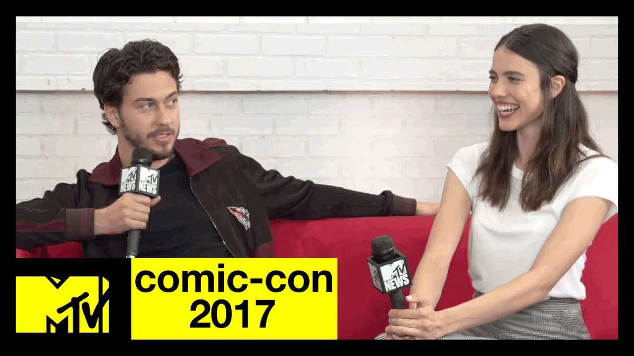 Nat Wolff & Margaret Qualley on ‘Death Note’ Themes & Screams | Comic-Con 2017 | MTV