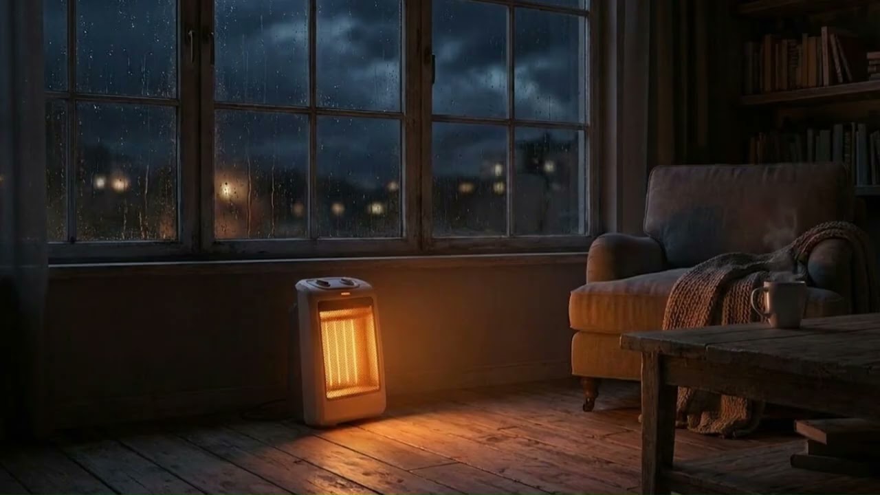 Let the Rain Wash Your Thoughts Away | 11 Hour Window Ambience for Sleep & Peace ⛈️