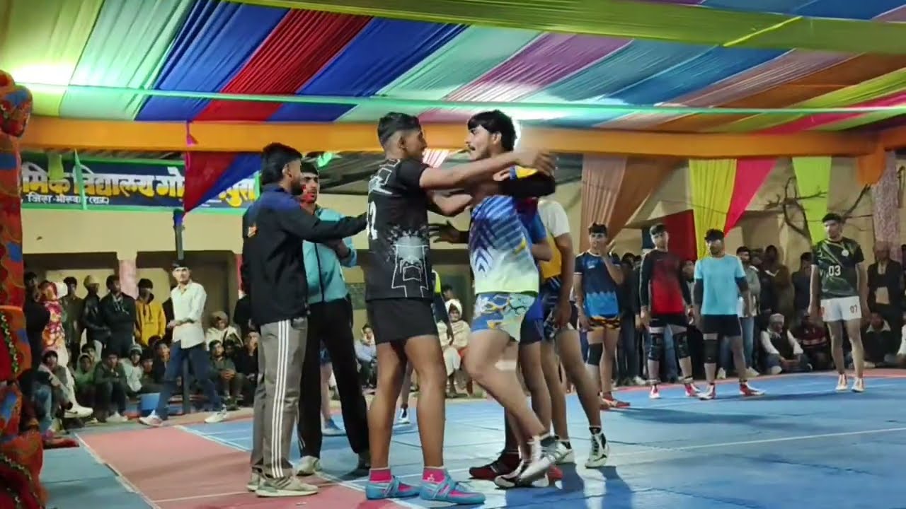 💥बराना VS जोधपुर💥बिच मैच में हुई लड़ाई खिलाड़ी हुए बहार💥शानदार मैच💥Govardhanpura💥 kabaddi turnament 
