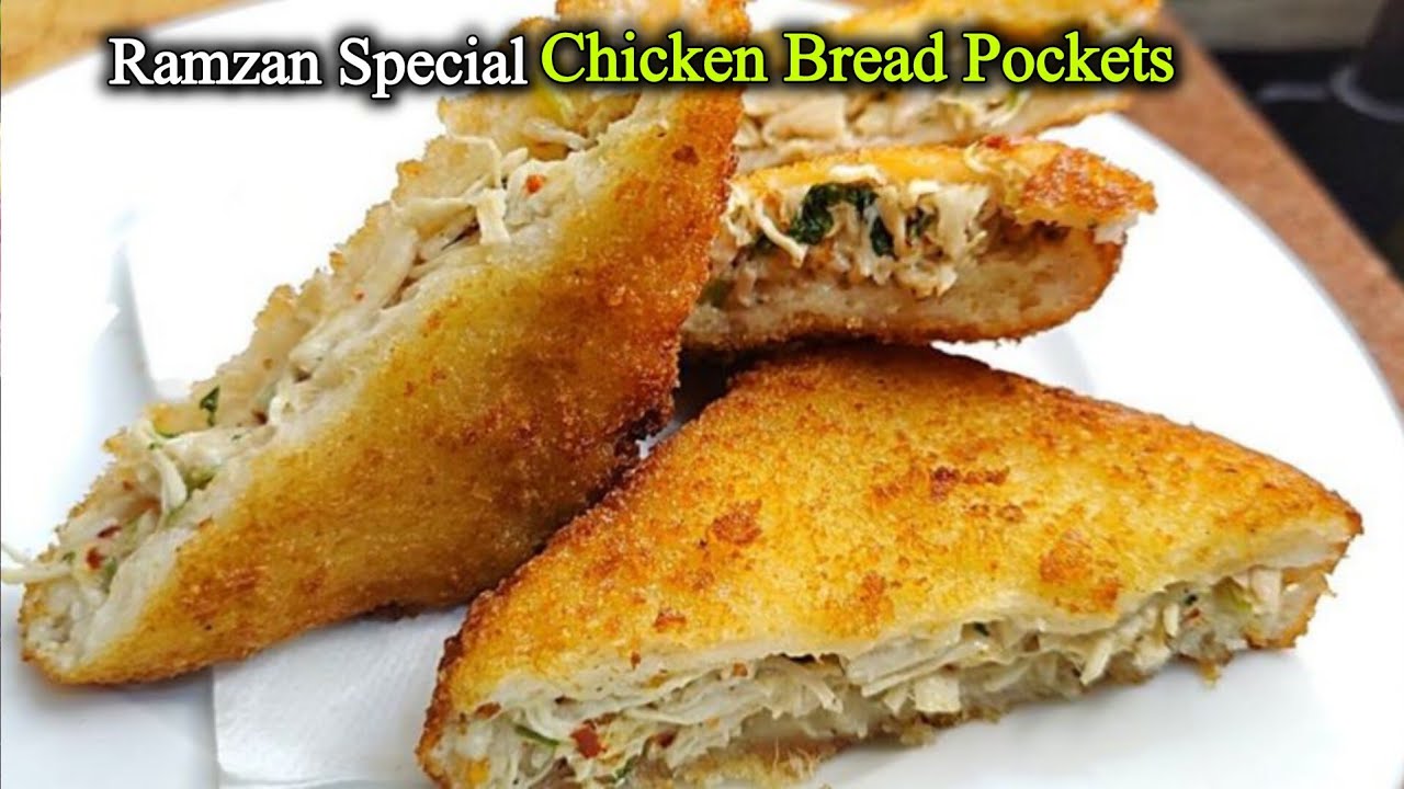 Chicken Cheese Bread Pocket | Crispy Iftar Snack | Perfect & Easy Iftar Recipe |Perfect Ramzan Snack
