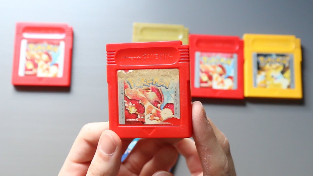 MIS JUEGOS DE POKÉMON ANTIGUOS