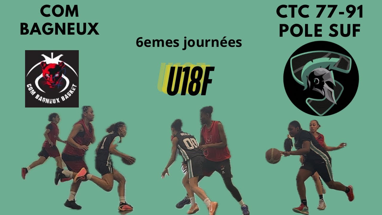 COM BAGNEUX  VS  CTC 77 91 POLE SUD ( 6emes journées )